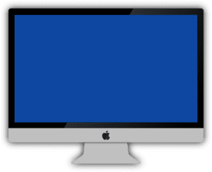 Blue Screen of death error screen